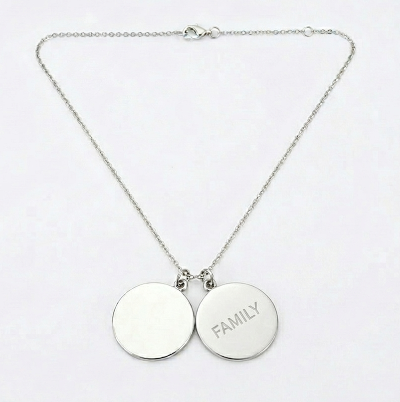 Personalised Round Sliding Locket