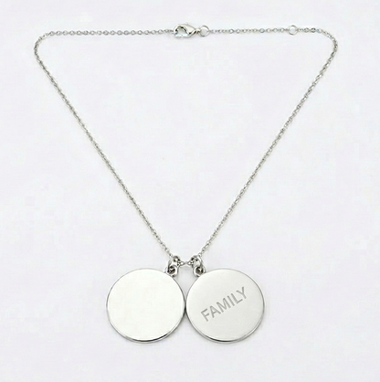 Personalised Round Sliding Locket