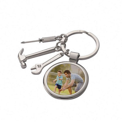 Personalised Tool Keychain with Photo | Gift for Him