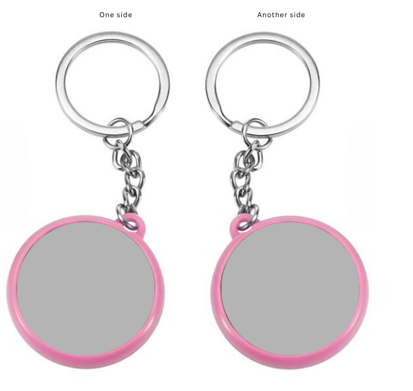 Personalised Keychain Badge Button 25mm