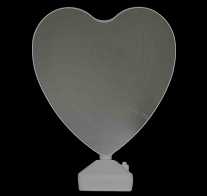 Personalised LED Magic Mirror - Heart Shape
