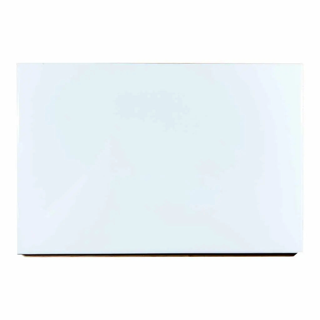Personalised ceramic tile 300x200mm - gloss white finish