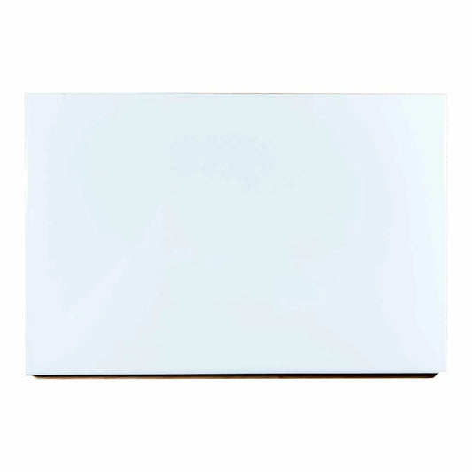 Personalised ceramic tile 300x200mm - gloss white finish