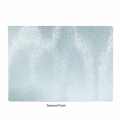 Personalised glass photo display with custom image - textured finish