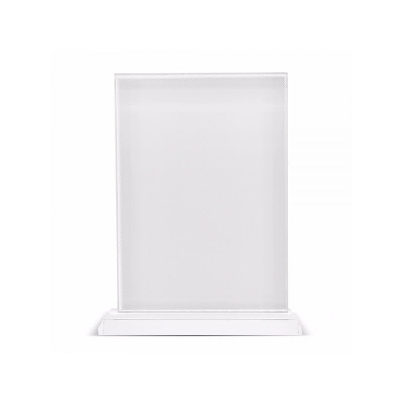 Personalised Glass Crystal Photo Block with Base