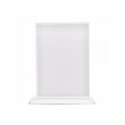 Personalised Glass Crystal Photo Block with Base