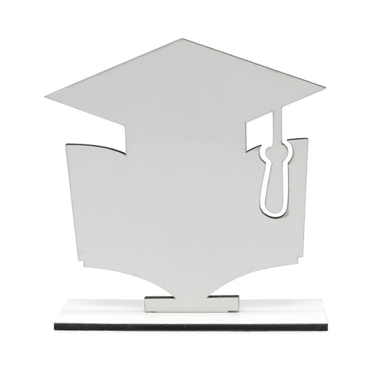 Personalised graduation hat photo display