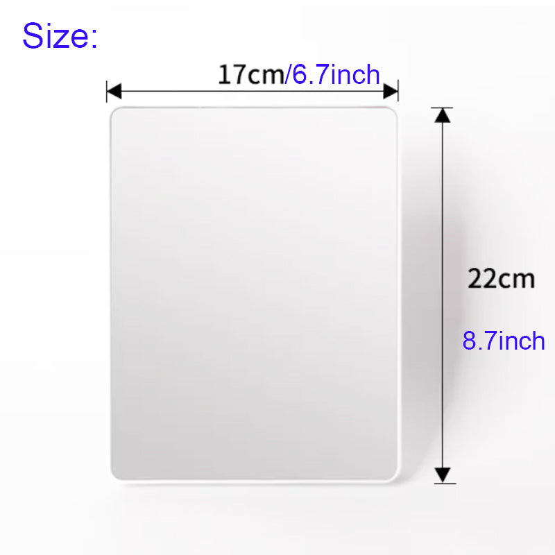 Personalised LED Magic Mirror - Rectangle Shape - Measurements