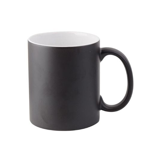 Black magic mug 11oz heat reveal personalised photo mug