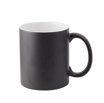 Black magic mug 11oz heat reveal personalised photo mug