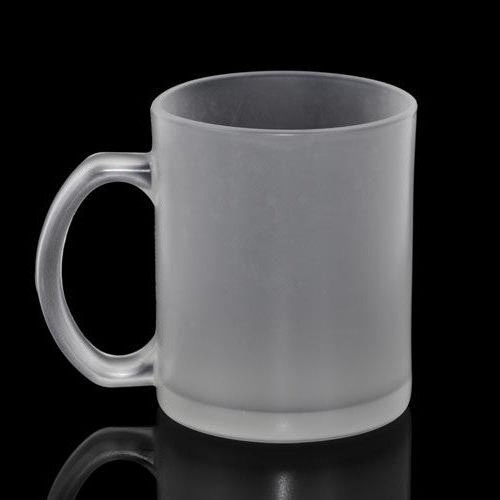 Personalised Frosted Glass Mug