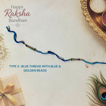 Personalised MDF Rakhi | Custom Bracelet | Free Delivery