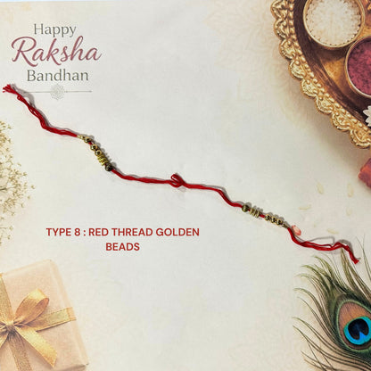 Personalised MDF Rakhi | Custom Bracelet | Free Delivery