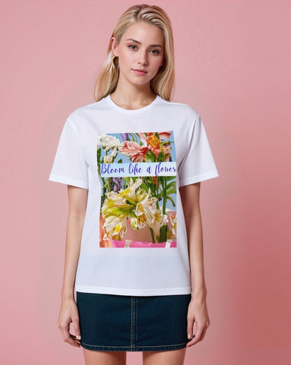 Personalised White T-shirt Sample