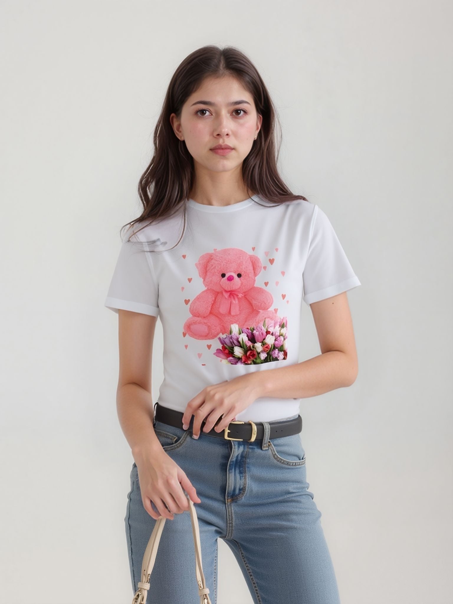 Personalised White T-shirt Another Sample