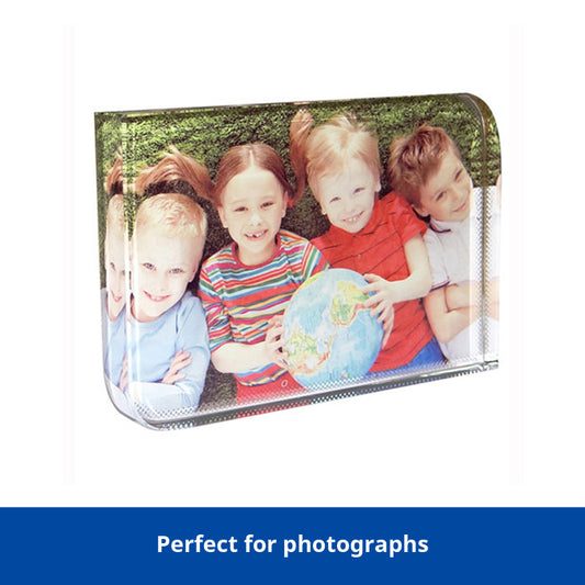 Personalised Glass Crystal Photo Block - Another Sample Print